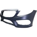 2015-2018 MERCEDES-BENZ C-CLASS, Front Bumper Cover; Sedan; W205; w/AMG; w/Surround View; w/o Park Sensor;  Painted to Match - Manufacturer Part # 20588023409999 / Partslink - MB1000478