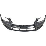 2013-2017 LEXUS LS460, Front Bumper Cover; L Model; w/Washer;  Painted to Match - Manufacturer Part # 521195C904 / Partslink - LX1000253