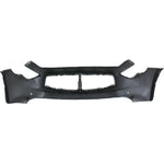 2009-2011 INFINITI FX35/FX50; Front Bumper Cover; w/Navigation System; Upper cover; w/PREMIUM Pkg - Painted to Match - Manufacturer Part # FBM221CG0H / Partslink Number: IN1000243