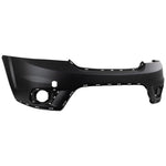 2011-2019 DODGE JOURNEY, Front Bumper Cover; w/Fascia; w/Fog Lamps; w/o HL Washer; MAT/BLK Painted to Match - Manufacturer Part # 5YB55TZZAB-PFM / Partslink - CH1000A06-PFM