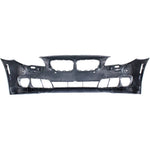 2014-2016 BMW 5 SERIES, Front Bumper Cover; F10; w/o M Pkg; w/Park Distance Control; w/Side View Camera;  Painted to Match - Manufacturer Part # 51117332681 / Partslink - BM1000310