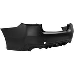 2024-2024 SUBARU CROSSTREK, Rear Bumper Cover; w/Sensor;  Partial TXT Painted to Match - Manufacturer Part # 57702FN63B / Partslink - SU1100204