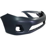 2011-2013 TOYOTA COROLLA, Front Bumper Cover; Japan; w/o Spoiler hole;  Painted to Match - Manufacturer Part # 5211912963 / Partslink - TO1000380