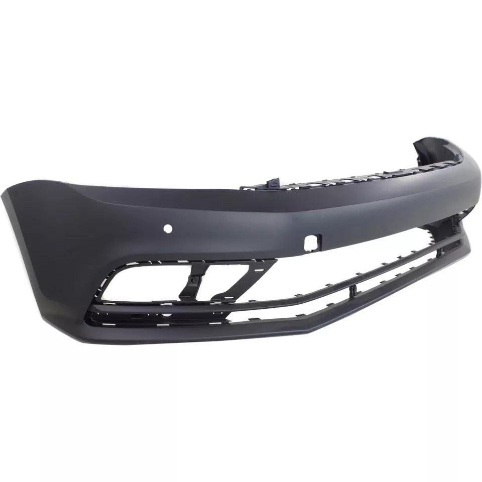 2015-2018 VOLKSWAGEN JETTA; Front Bumper Cover;  Sedan;  w/o HL Washer;  w/Park Assist; VW1000221