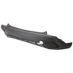 2022-2024 TOYOTA COROLLA CROSS, Rear Bumper Cover; L/LE; w/o Sensor; MAT/DK- TXT Painted to Match - Manufacturer Part # 521590A200 / Partslink - TO1100363