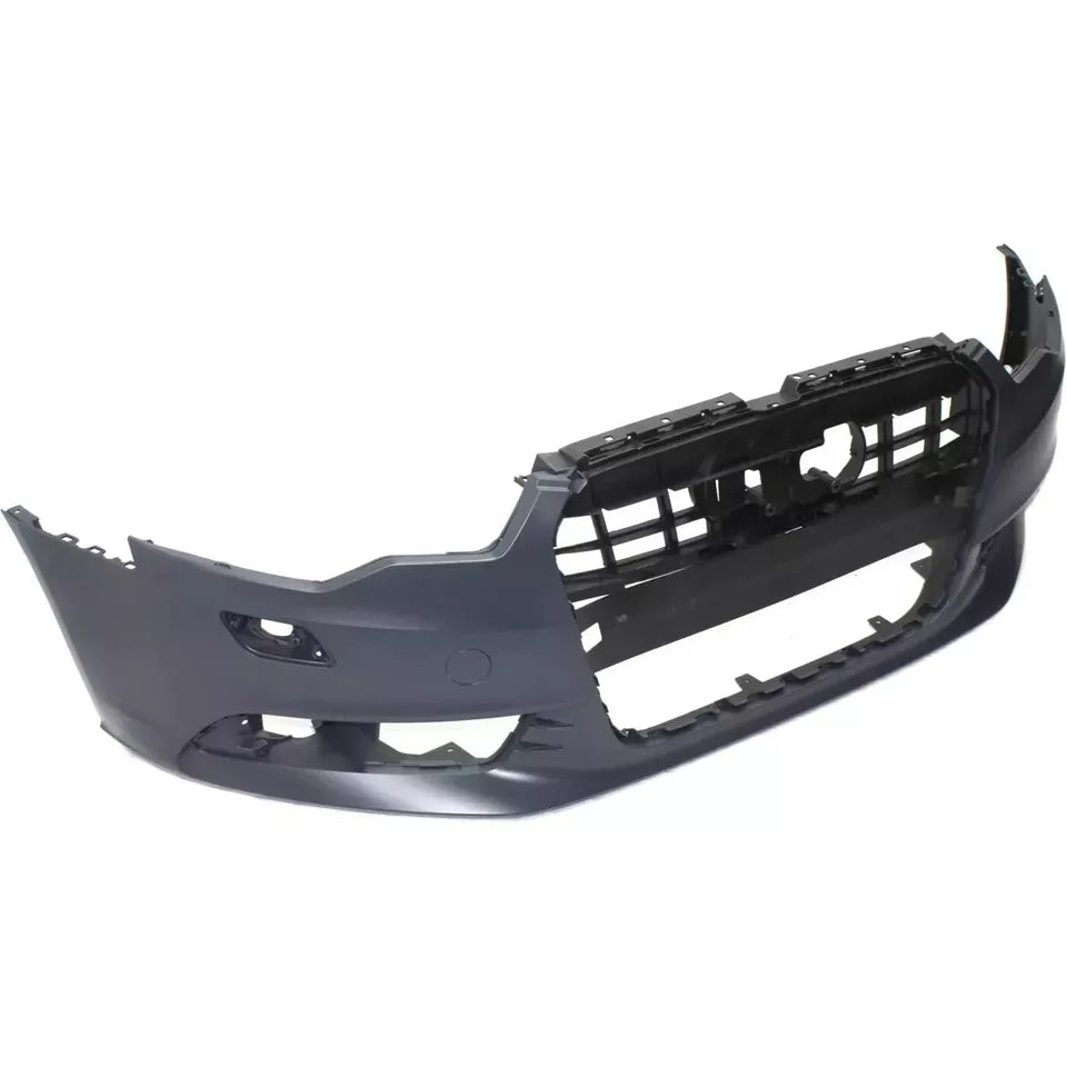 2012-2015 AUDI A6; Front Bumper Cover;  w/o S-Line Pkg;  w/o Park Aid; AU1000207