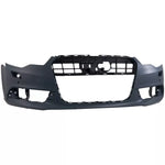 2012-2015 AUDI A6; Front Bumper Cover;  w/o S-Line Pkg;  w/Park Aid;  w/o Park Assist; AU1000208