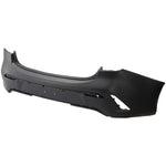 2021-2023 KIA RIO Sedan, Rear Bumper Cover; w/o Sensor;  Painted to Match - Manufacturer Part # 86611H9AA0 / Partslink - KI1100242