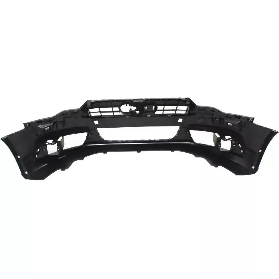 2012-2015 AUDI A6; Front Bumper Cover;  w/o S-Line Pkg;  w/o Park Aid; AU1000207