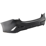 2021-2023 KIA RIO Sedan, Rear Bumper Cover; w/o Sensor;  Painted to Match - Manufacturer Part # 86611H9AA0 / Partslink - KI1100242