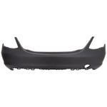 2019-2021 MERCEDES-BENZ C-CLASS, Rear Bumper Cover; W205; Sedan; w/o AMG Pkg; w/Park Sensor;  Painted to Match - Manufacturer Part # 20588009099999 / Partslink - MB1100441