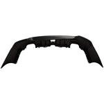 2024-2024 SUBARU CROSSTREK, Rear Bumper Cover; w/Sensor;  Partial TXT Painted to Match - Manufacturer Part # 57702FN63B / Partslink - SU1100204