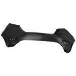 2011-2013 FORD FIESTA Hatchback, Rear Bumper Cover; w/o Lower Mldg Hole; w/o Sensor;  Painted to Match - Manufacturer Part # D2BZ17906AA / Partslink - FO1100701