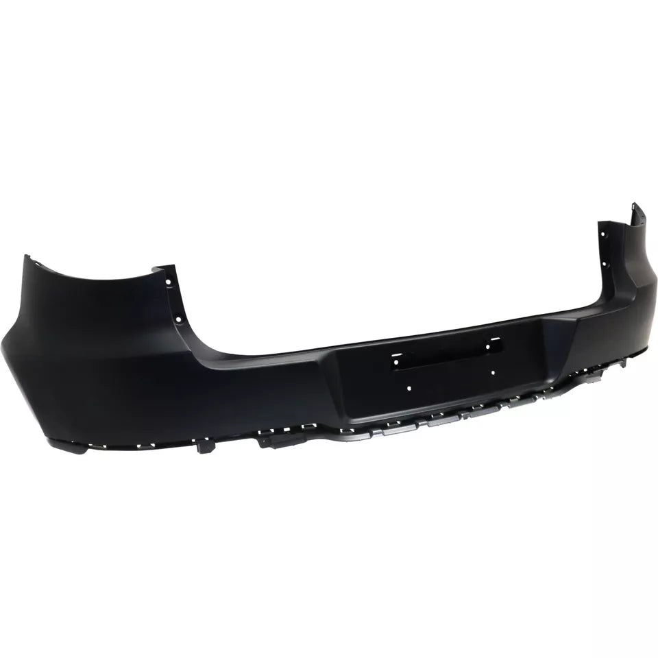 2009-2011 VOLKSWAGEN TIGUAN; Rear Bumper Cover;  Upper;  w/Licence Hole; VW1100174