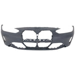 2021-2024 BMW 4-SERIES; Front Bumper Cover; G22/Coupe; G23/CONV; Sport Line; w/o Park Asst; w/o FL Hole - Painted to Match - Manufacturer Part # 51119854240 / Partslink Number: BM1000554
