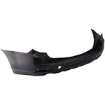 2009-2013 SUBARU FORESTER, Rear Bumper Cover; MAT/BLK Painted to Match - Manufacturer Part # 57704SC010-PFM / Partslink - SU1100161-PFM
