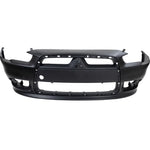 2009-2015 MITSUBISHI LANCER; Front Bumper Cover; Sport Type; w/o Tow - Painted to Match - Manufacturer Part # 6400D868 / Partslink Number: MI1000332