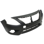 Load image into Gallery viewer, 2015-2016 NISSAN VERSA Front Bumper Cover Sedan  w/o Chrome Insert Painted to Match

