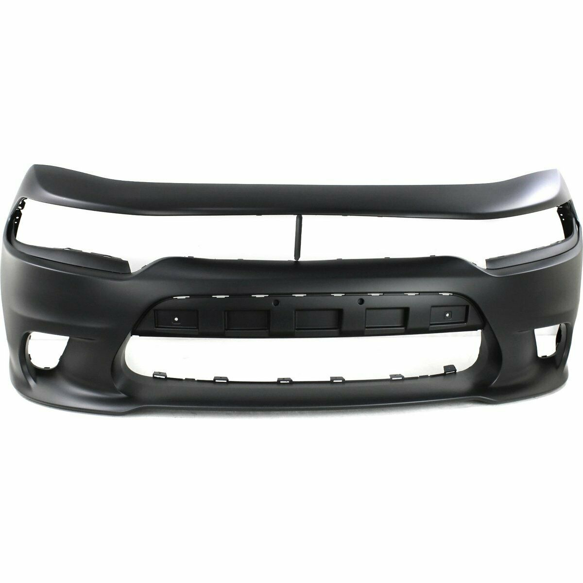 2015-2022 Dodge Charger w/Hood Scoop Front Bumper Painted to Match
