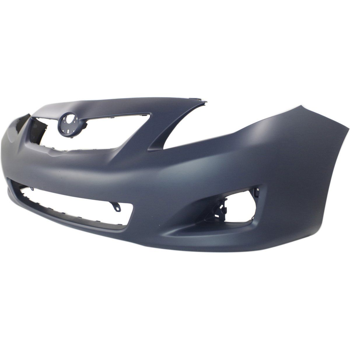2009-2010 TOYOTA COROLLA Front Bumper Cover BASE|CE|LE|XLE  w/o Spoiler Holes Painted to Match