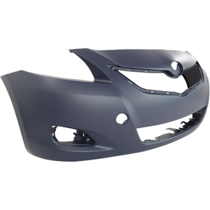 2007-2012 TOYOTA YARIS Front Bumper Cover w/o Fog Lamps Painted to Match
