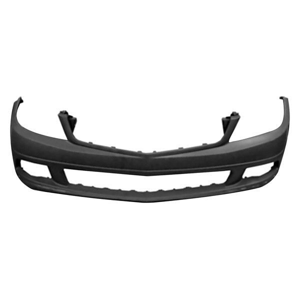 2008-2011 MERCEDES-BENZ C230 Front Bumper Cover W204  w/o AMG Styling Pkg  w/o H/Lamp Washers  w/o Parktronic Painted to Match