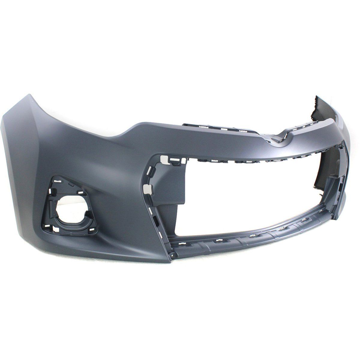2014-2016 TOYOTA COROLLA Front Bumper Cover S  w/Chrome Grille Surround Painted to Match