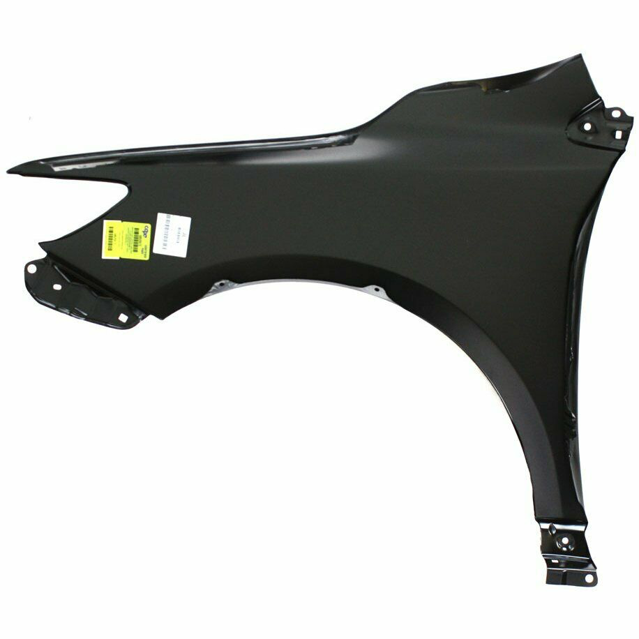 Right Passenger Side Fender Liner – Fits 2009-2010 Toyota Corolla – Black Plastic, Direct Fit