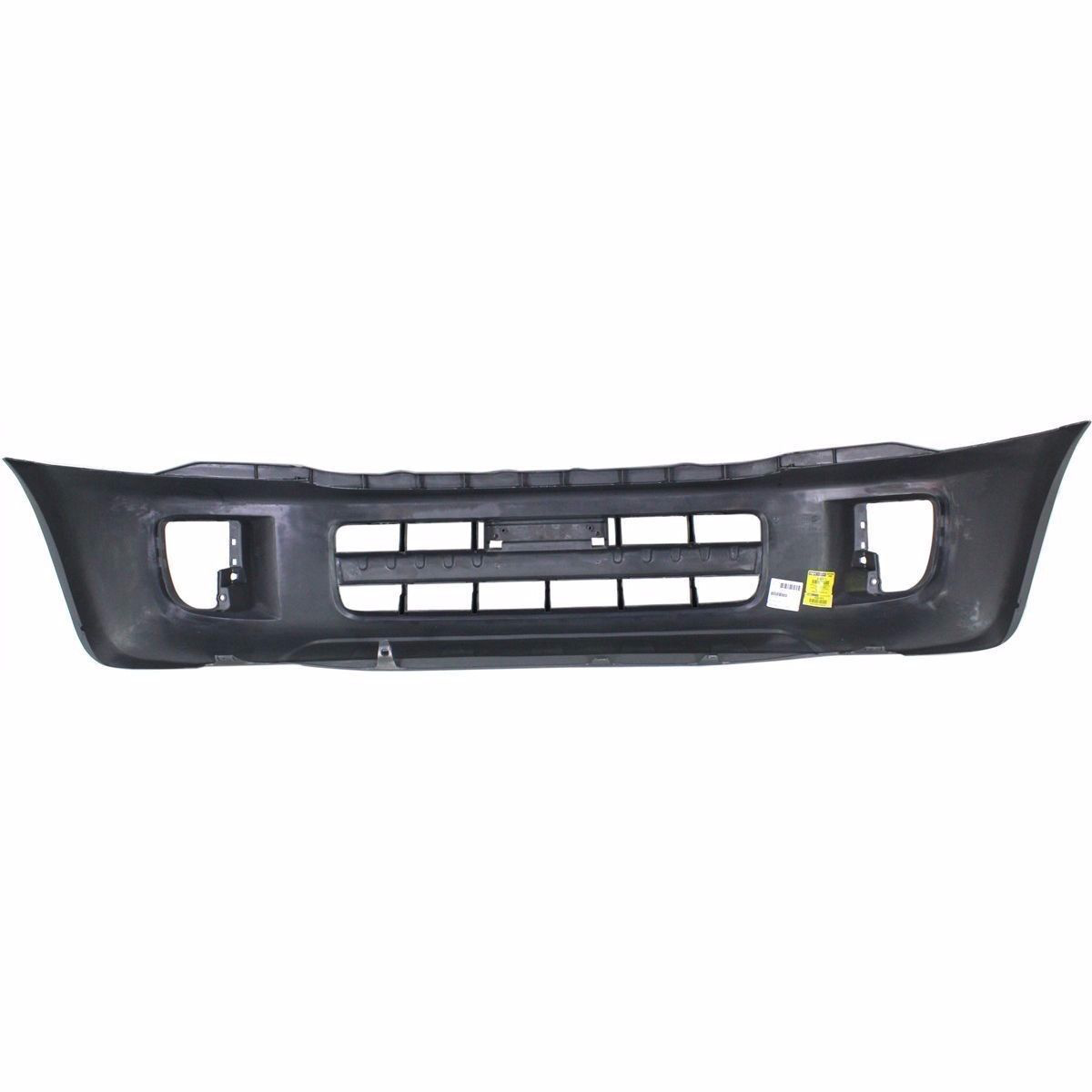 2001-2003 TOYOTA RAV4 Front Bumper Cover w/o Wheel Opng Flares  matte dark gray Painted to Match