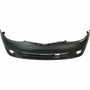 Pair Front Fog Lights – For 2002-2003 Toyota Solara, Clear Lens Black Housing, Halogen 55W 9006