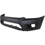 Load image into Gallery viewer, 2012-2015 TOYOTA TACOMA Front Bumper Cover BASE  w/o Wheel Opening Flares  Fine Textured Black Painted to Match
