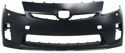 2010-2011 TOYOTA PRIUS Front Bumper Cover LED H/Lamps  w/o Pre-Collision System Painted to Match