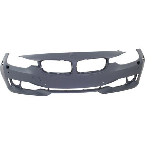 2012-2015 BMW 3-SERIES Sedan Front Bumper Cover F30  w/H/Lamp Washer  w/PDC  w/Park Assist  w/o Camera Painted to Match