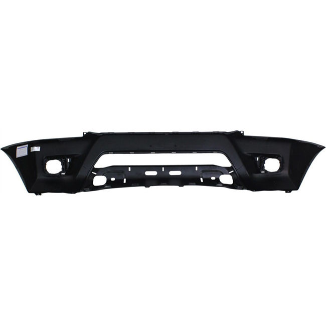 2012-2015 TOYOTA TACOMA Front Bumper Cover BASE  w/o Wheel Opening Flares  Fine Textured Black Painted to Match